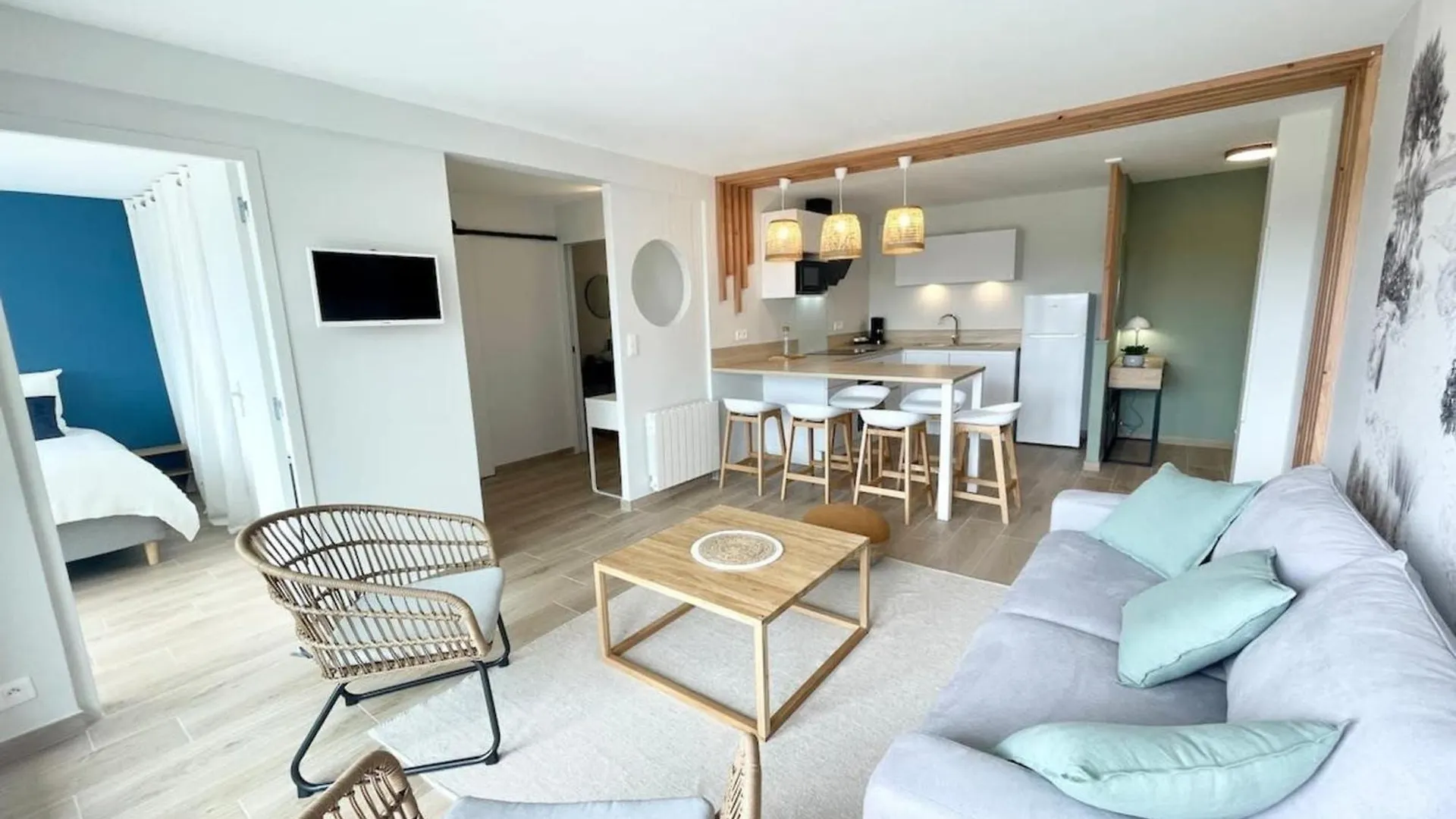 Appartement T3 Neuf Archi Cocooning - Terrasse - Face à la mer Ploemeur